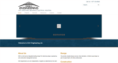 Desktop Screenshot of dghengineering.com